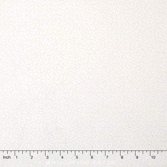 Whisper Prints 3 - Geo Blanc Yardage