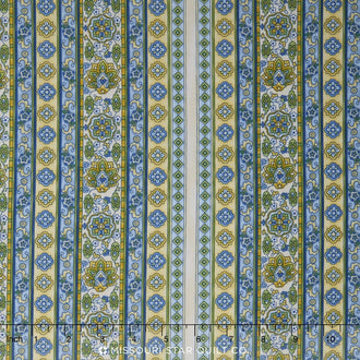 La Provence - Stripes Ivory Yardage