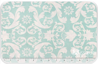 Kensington - Damask Blue Yardage
