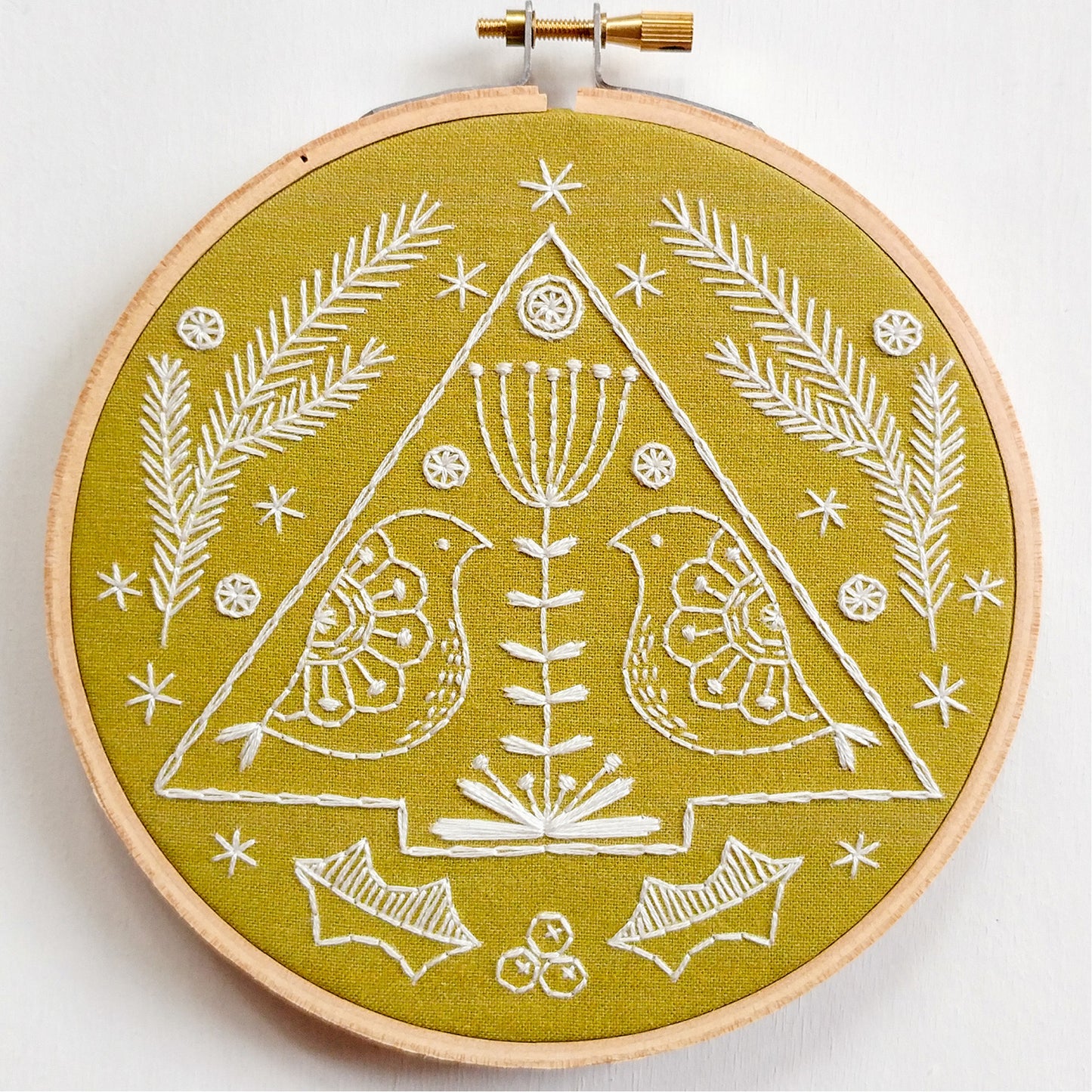 Folk Holiday Embroidery Kit Primary Image