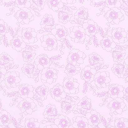 Color Me Pretty - Botanica Violet Yardage