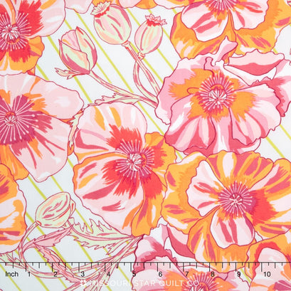 In the Bloom - Poppies Blossom Yardage