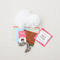Christmas Baubles Wool Felt Embroidery Appliqué Kit Alternative View #3