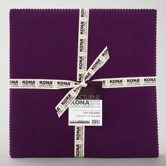 Kona Cotton Color of the Year 2025 - Nocturne Ten Squares