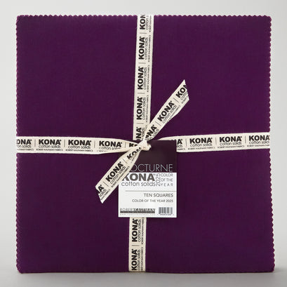 Kona Cotton Color of the Year 2025 - Nocturne Ten Squares