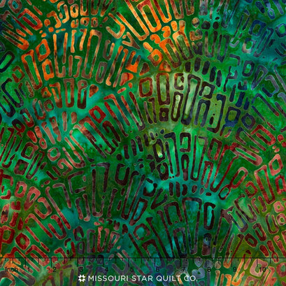 Artisan Batiks - Natural Formations Spheres Meadow Yardage