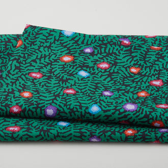 Kaffe Fassett - Stash Moss Flower - Dark 2 Yard Cut