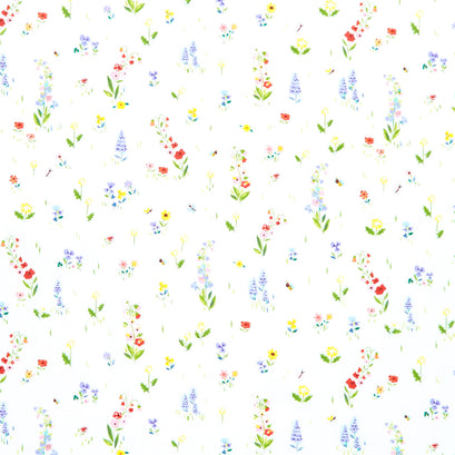 100 Aker Woods - Picnic Meadow White Yardage