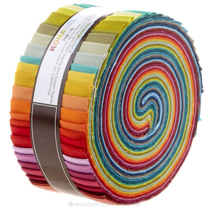 Kona Cotton - Paintbox Basics Coordinates Roll Up