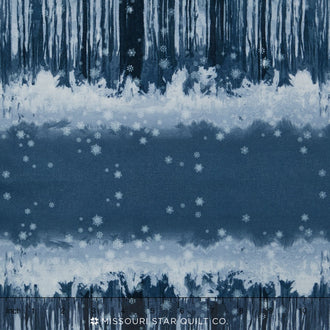 Sugar Plum - Reflection Midnight Yardage