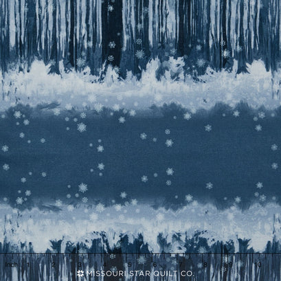 Sugar Plum - Reflection Midnight Yardage