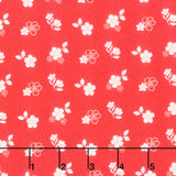 Feed My Soul - Tossed Floral Red Yardage Primary Image