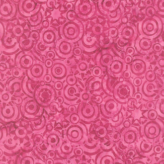 Reflections Batiks - Spikes Berry Yardage