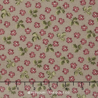 Sweet Charlotte - Flowers Natural Yardage