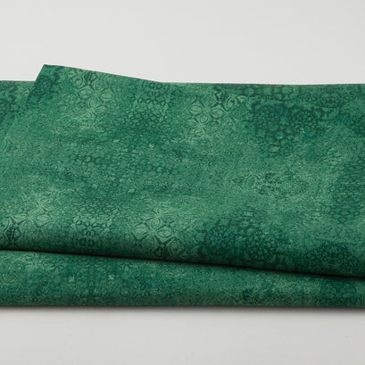 Casabella - Textured Damask Green 108" 3 Yard Cut