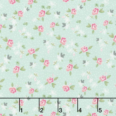 Grandale - Ditsy Mint Yardage