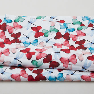 Viva Magenta Favorites - Butterfly Multi 2 Yard Cut