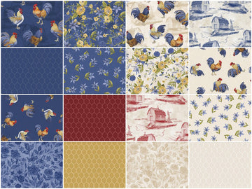 Morning Serenade Fat Quarter Crystals