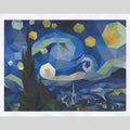 Starry Night Quilt Pattern