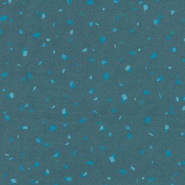 Backdrop Wide - Confetti Teal Blue Yardage 108" Wide Backing Primary Image