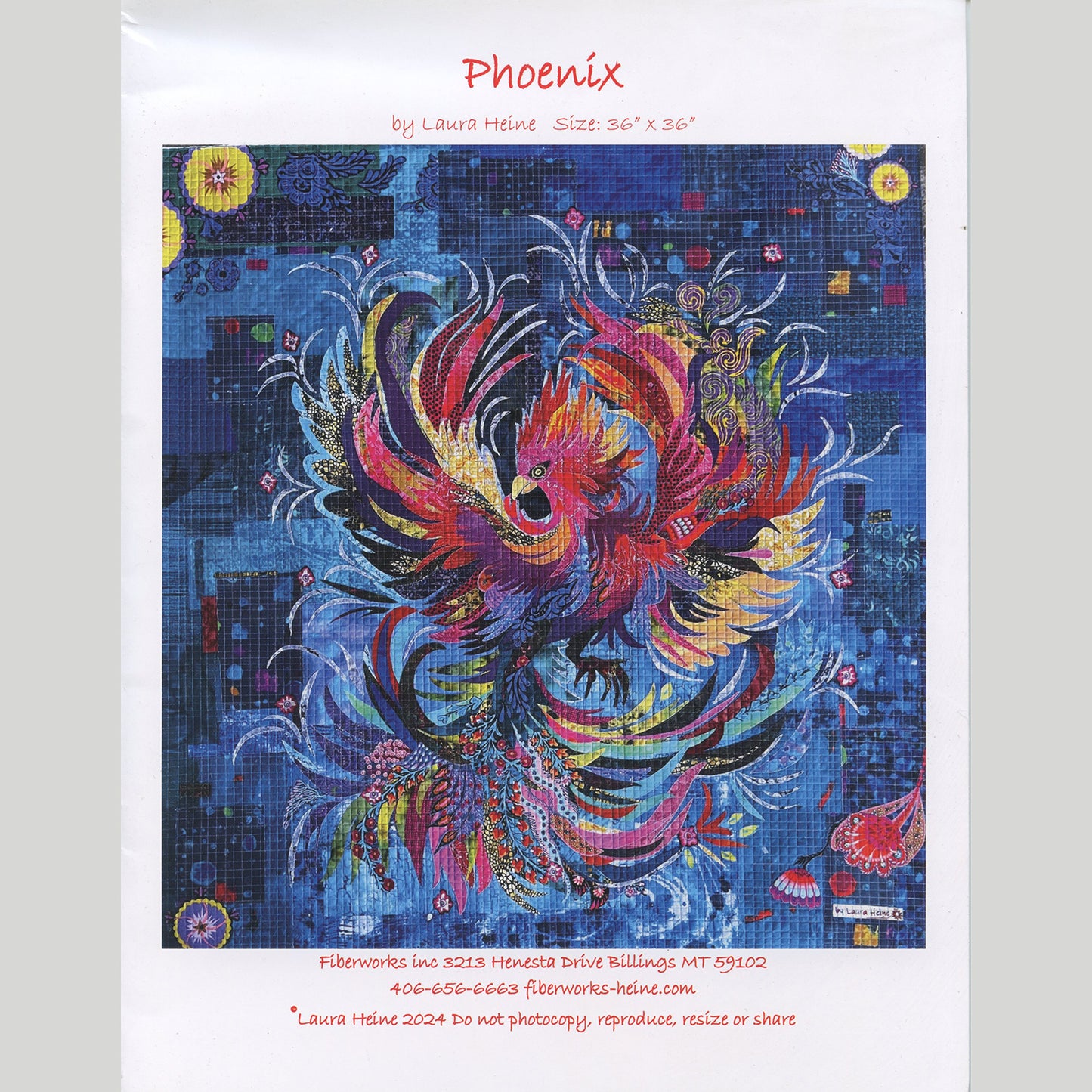 Phoenix Collage Pattern Primary Image