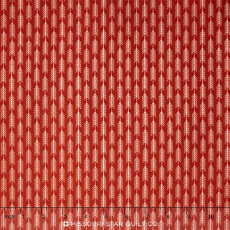 High Adventure - Adventure Stripe Red Yardage