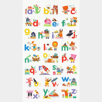 Fun-2-3 - Alphabet White Panel