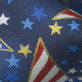 Patriots - Stars Americana Blue Metallic Yardage
