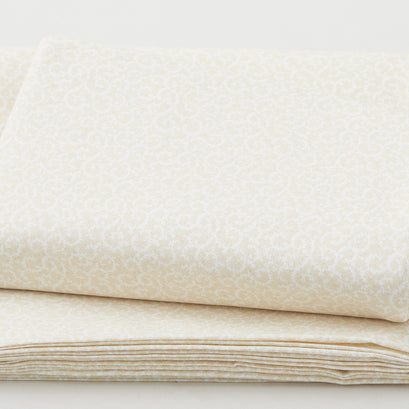 Wilmington Essentials - Crescent Swirl Dark Cream 3 Yard Cut
