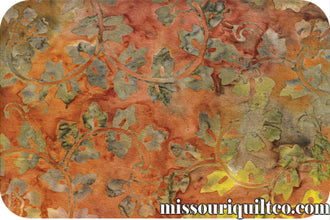 Tonga Batiks - Copper Leaf