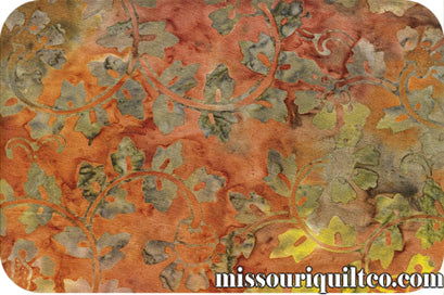 Tonga Batiks - Copper Leaf
