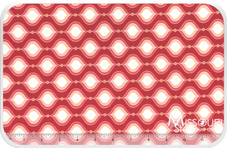 Flutter - Flutter Petals Red Yardage