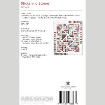 Sticks & Stones Quilt Pattern by Missouri Star