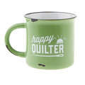 Happy Quilter Camp Mug - Lime