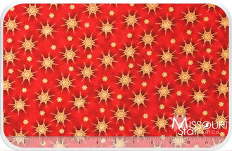 Holiday Flourish 5 - Red Yardage