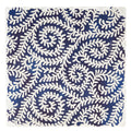 Indigo Patterns Coaster - Fiddleheads