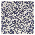 Indigo Patterns Coaster - Paisley