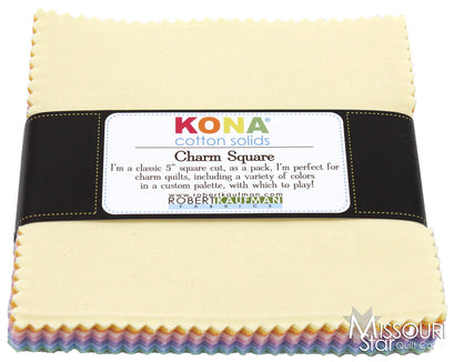 Kona Cotton - New Pastel Palette Charm Pack