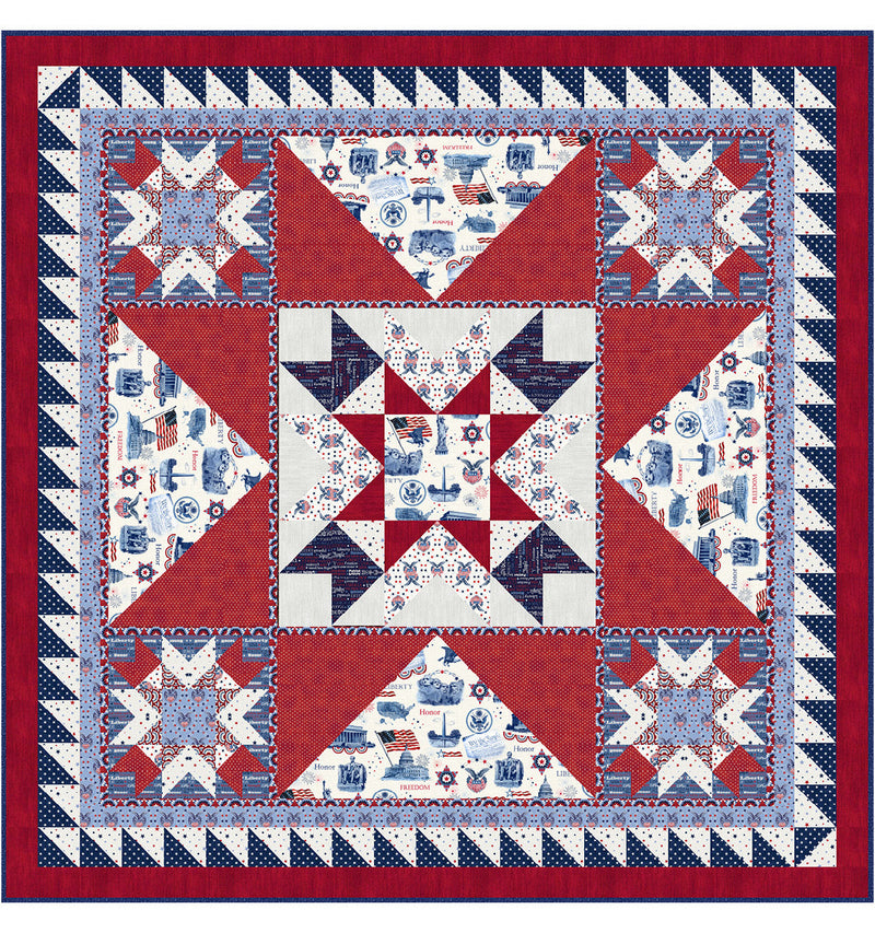 Land That I Love Free Quilt Pattern by Stacey Day