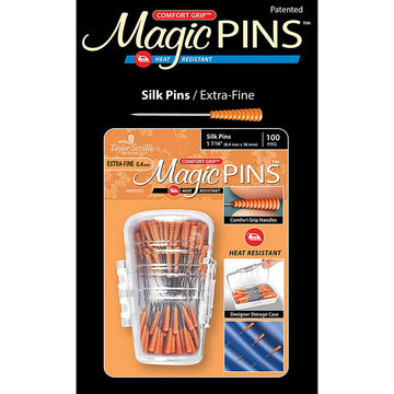Magic Pins™ Extra Fine Silk Pins - 50 count