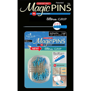 Magic Pins™ Ultra Grip Quilting Fine Pins