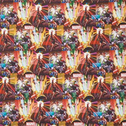 Marvel - Avengers Marvel Energy Multi Digitally Printed Yardage