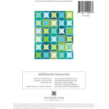 Missouri Star Circle Magic Large 10" Circle Template