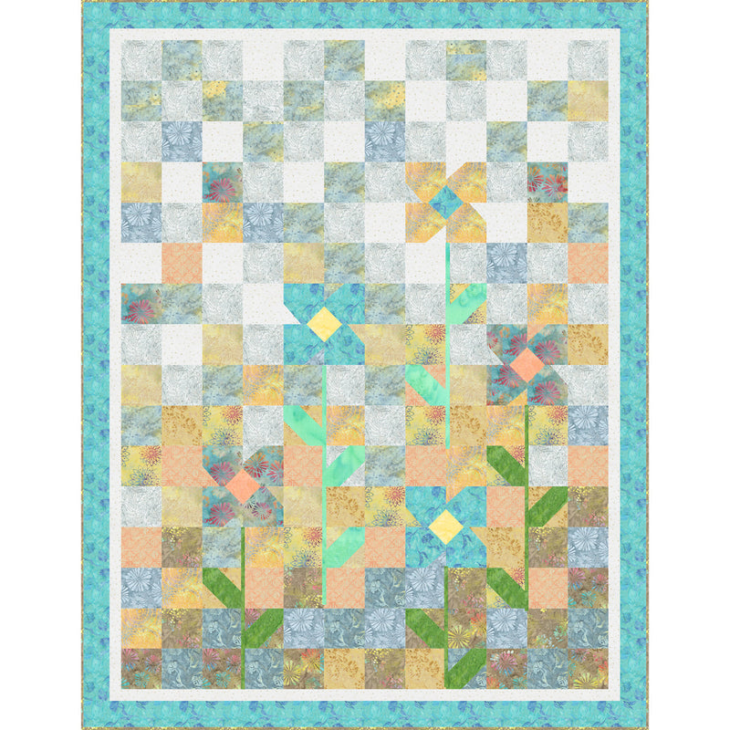 Misty Morning Free Quilt Pattern by Marsha Evans Moore