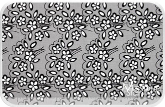 Mystique - Flower Black Yardage
