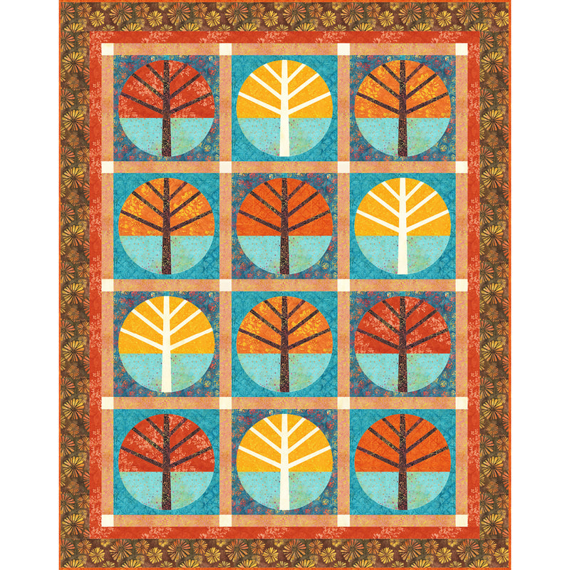 October Free Quilt Pattern by Marsha Evans Moore