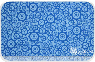 On the Go - Gears Blue Yardage