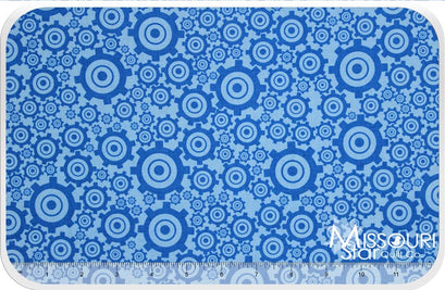 On the Go - Gears Blue Yardage