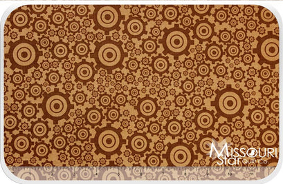 On the Go - Gears Brown Yardage