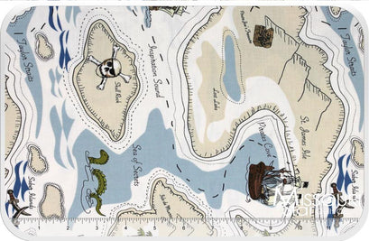 Pirate Matey's - Pirate Main Cream Yardage